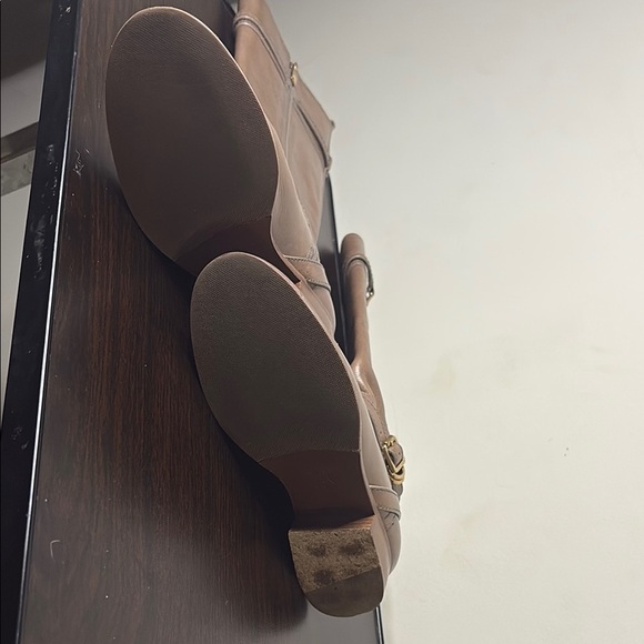 Tory Burch Tan Leather Riding Boots - Picture 9 of 16